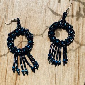 Native Cora Artisan Beaded Earring Set